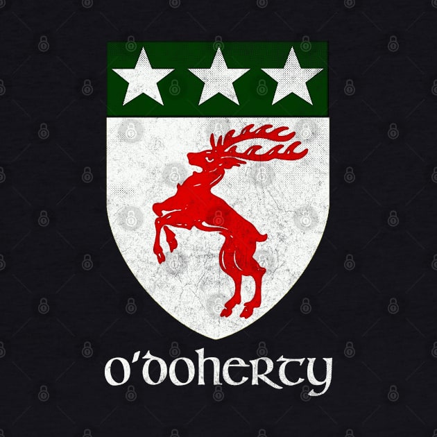 O'Doherty  / Vintage Style Crest Coat Of Arms Design by feck!